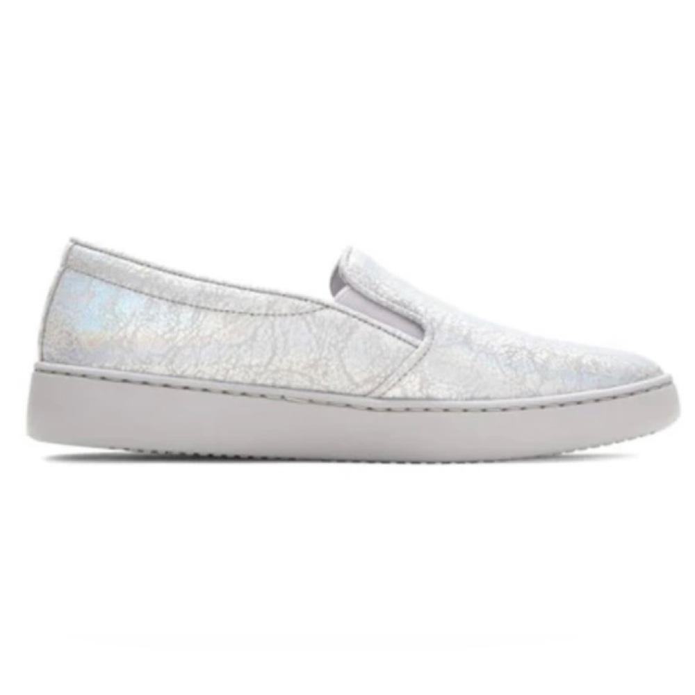 Vionic Women's Avery Pro Silver Metallic Slip On Size 10 - Picture 3 of 8